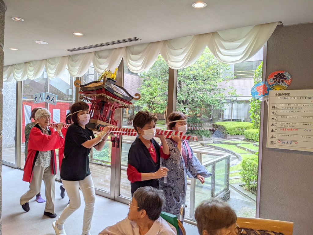 納涼祭 シルバーシティ石神井南館